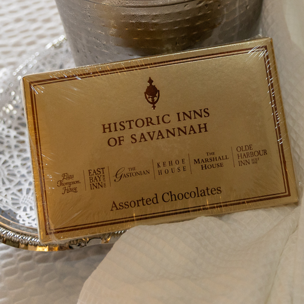 Assorted chocolates available as an in-room gift
